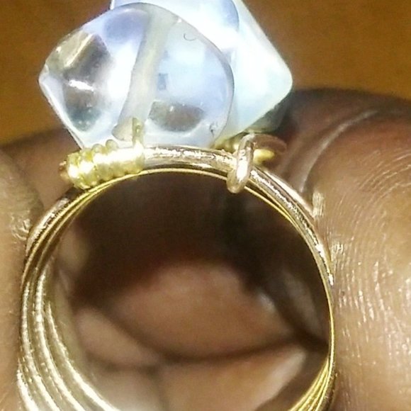 Opalite Statement Ring - Picture 2 of 9